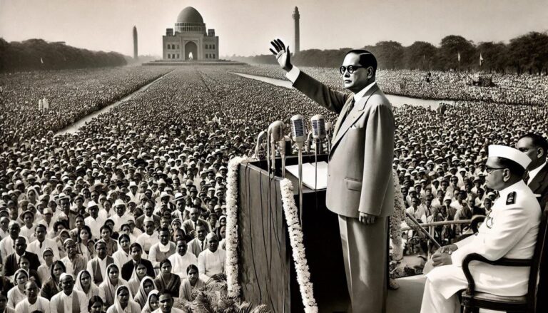 Babasaheb leaving hinduism...